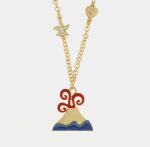 Collana in Metallo con Vulcano