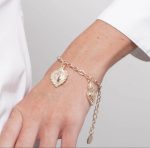 bracciale cuore oro