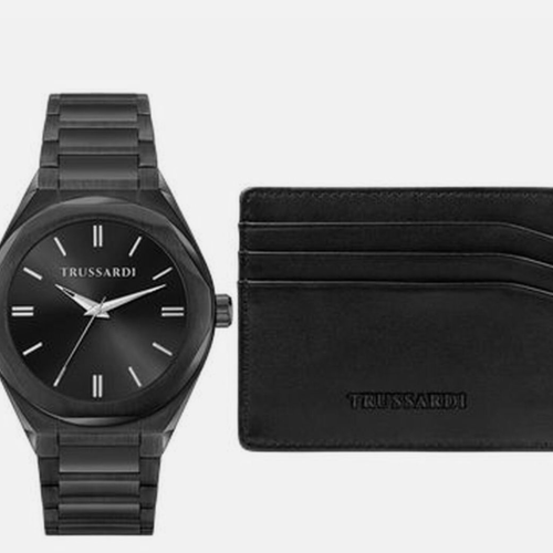 TRUSSARDI BIG WRIST R2453156007 Acciaio Nero