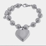 bracciale coeur acciaio