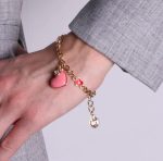 bracciale rosa